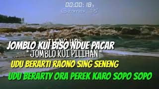 Story wa jomblo keren😊