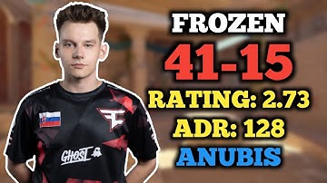 CS2 POV | FROZEN (41-15) FACEIT RANKED (ANUBIS) | SEM VOZ
