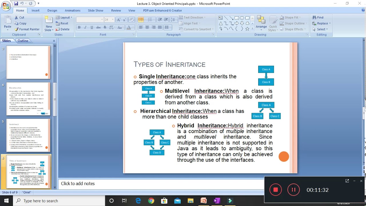 Lecture 3: Object Oriented Principles (OOP) - YouTube