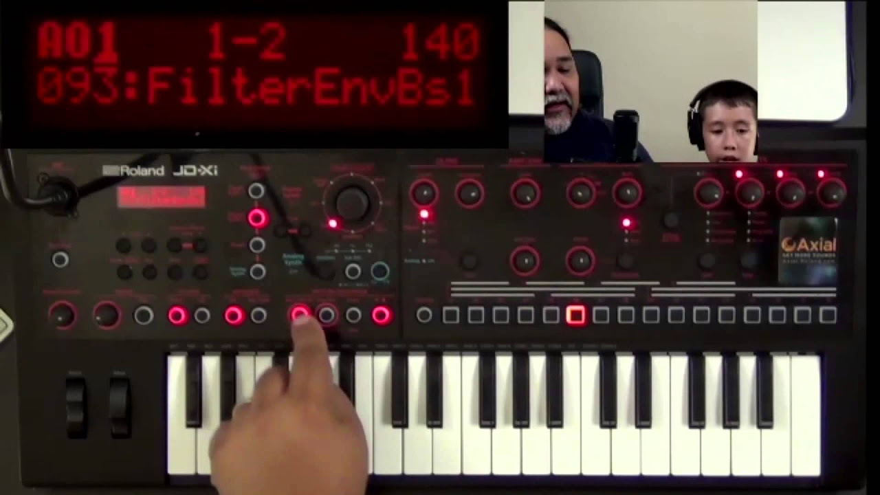 Roland JD-Xi - How to use Vocoder and Auto Pitch - YouTube