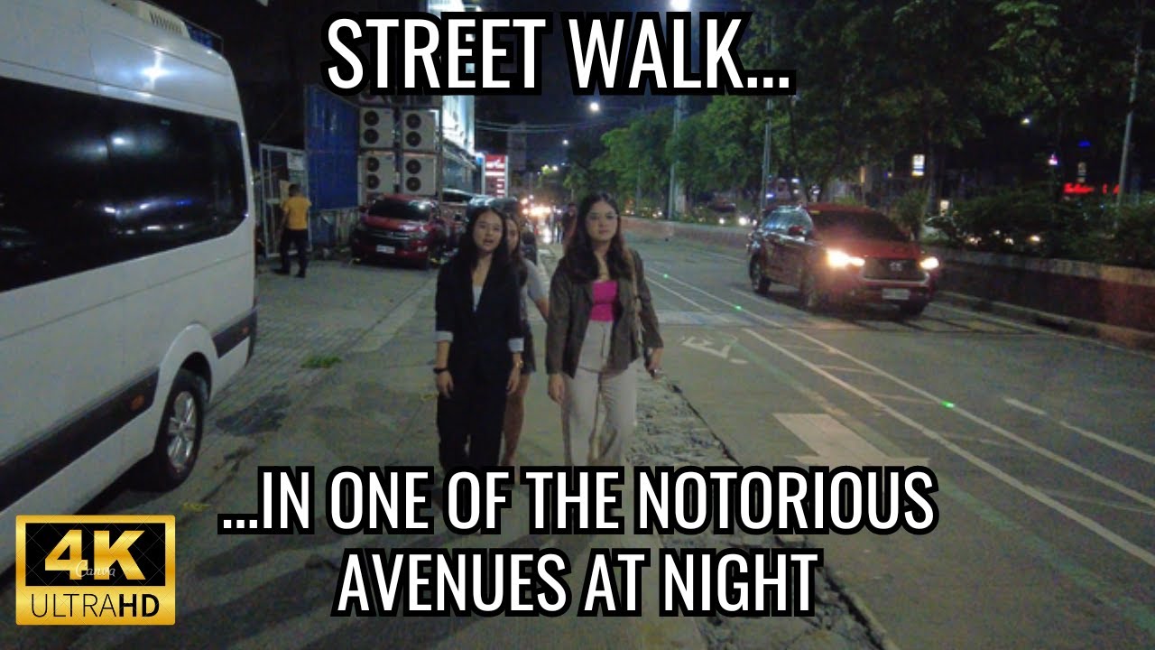 This is Quezon Ave After Dark