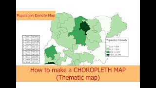How to Make a Choropleth Map (Thematic map) in QGIS