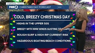 Celebrity Warm & Breezy Christmas Eve Day with PM Storms Profile