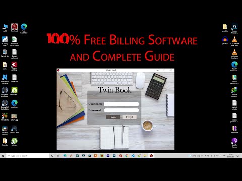 100% free business billing software developed by TWIN CODER