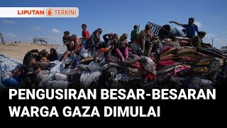 Tentara Israel Keluarkan Peringatan Agar Seluruh Warga Gaza Segera Mengungsi | Liputan 6
