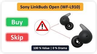 SONY WF-L910 LinkBuds Open ブラック Sony LinkBuds Open Truly Wireless Earbuds | Black | WF-L910/B