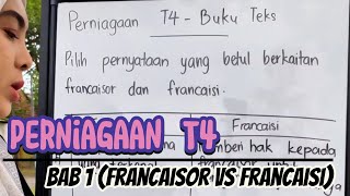 Perniagaan Tingkatan 4 | Bab 1 (Francaisor vs francaisi)