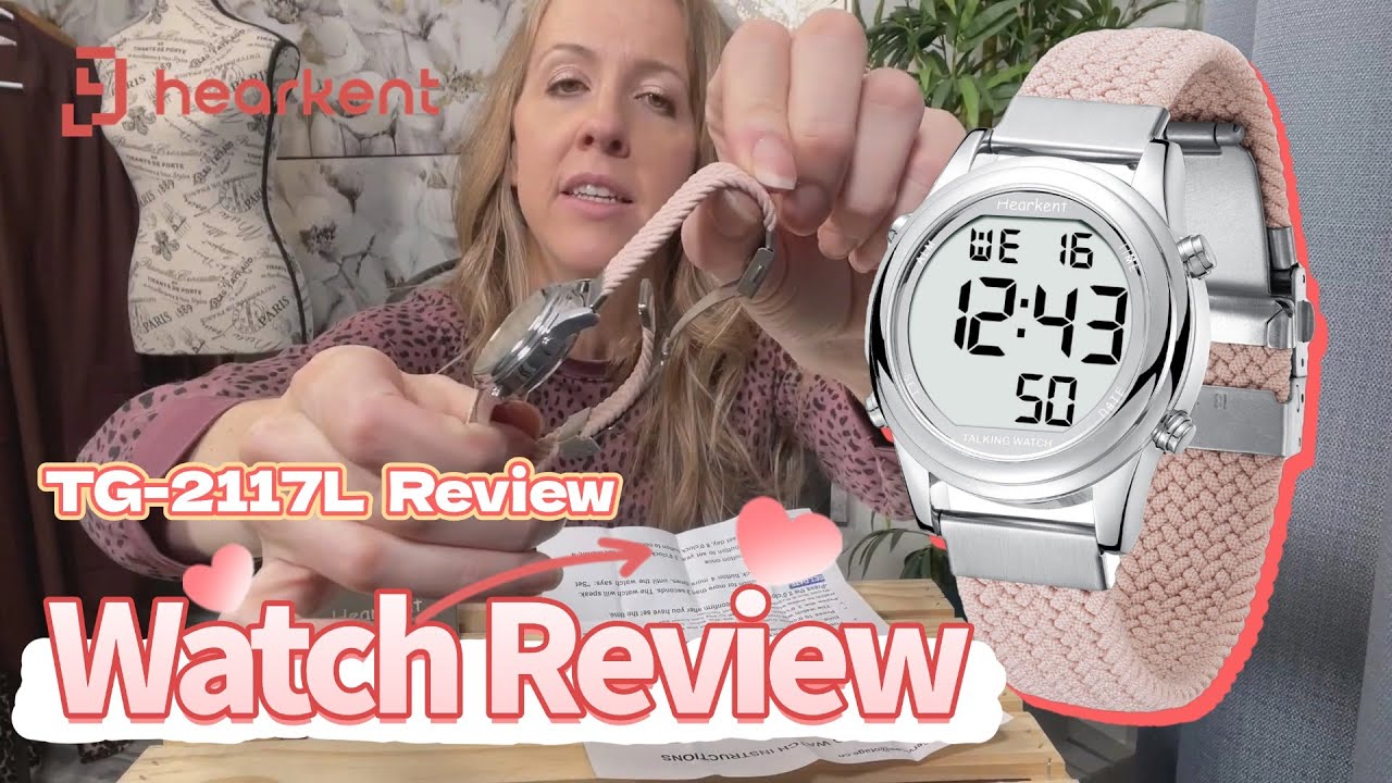 Atomic Talking Watch: Perfect for the elderly or low vision! hearkent 2117 can tell u the time!