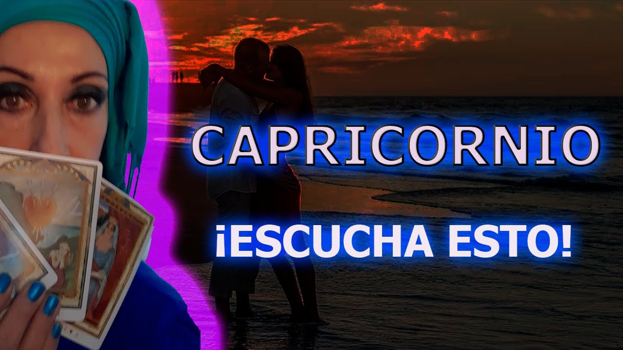 CAPRICORNIO: TE QUIERE Y TE TRAICIONA!!!! AHORA NO SABE QUE HACER ...