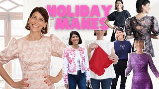 What Ive Been SEWING Lately | Holiday Sewing Recap | Sewing Vlog