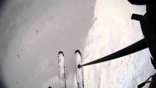 First cornice drop -- nailed it