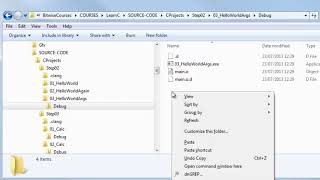 C Programming Basics : Learn C by Coding I PART-18 How to open a command prompt on Windows or OS X