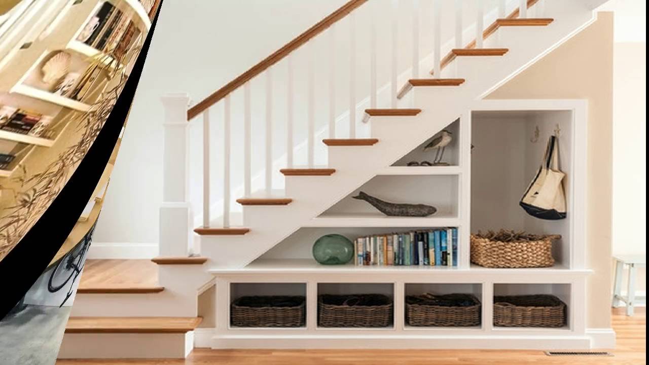 Under Stairs Space Design Ideas : Understair Bookcase and Display ... - Under Stairs Space Design Ideas : Understair Bookcase and Display - Room  Ideas