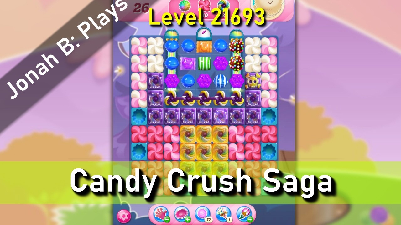 Candy Crush Saga Level 21693 - YouTube