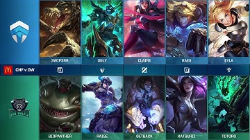 OPL 2019 - Split 2 Week 1 Game 8 - CHF vs. DW