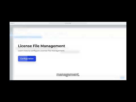 How to Configure OpenLM License File Management (LFM)