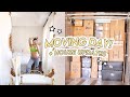 MOVING VLOG + major house updates! (AND IT&#39;S MY DUE DATE!)