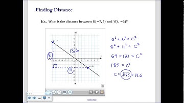 1-1c Distance and Midpoint Formulas
