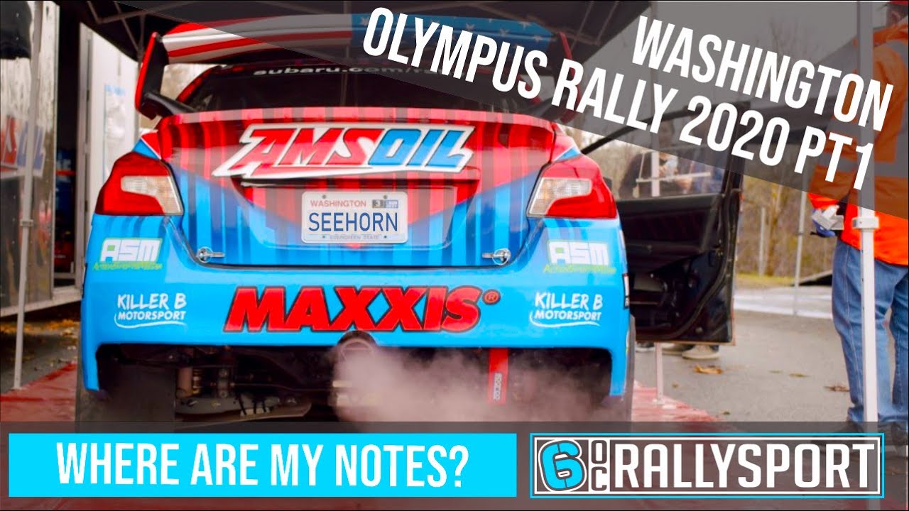 RALLY CAR RIDE at Olympus Rally | Jeff Seehorn Rally Team Test Day Round 4