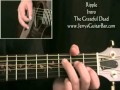 How To Play The Grateful Dead Ripple intro only