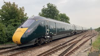 Trains at Highbridge And Burnham Friday August 14th 2020.