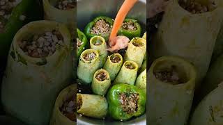 Eggplant Or Capsi Mahsi With Mutton Arabic Food