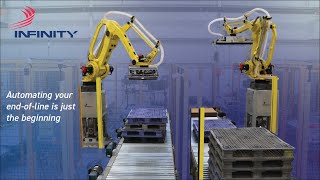 Infinity palletizing solutions release