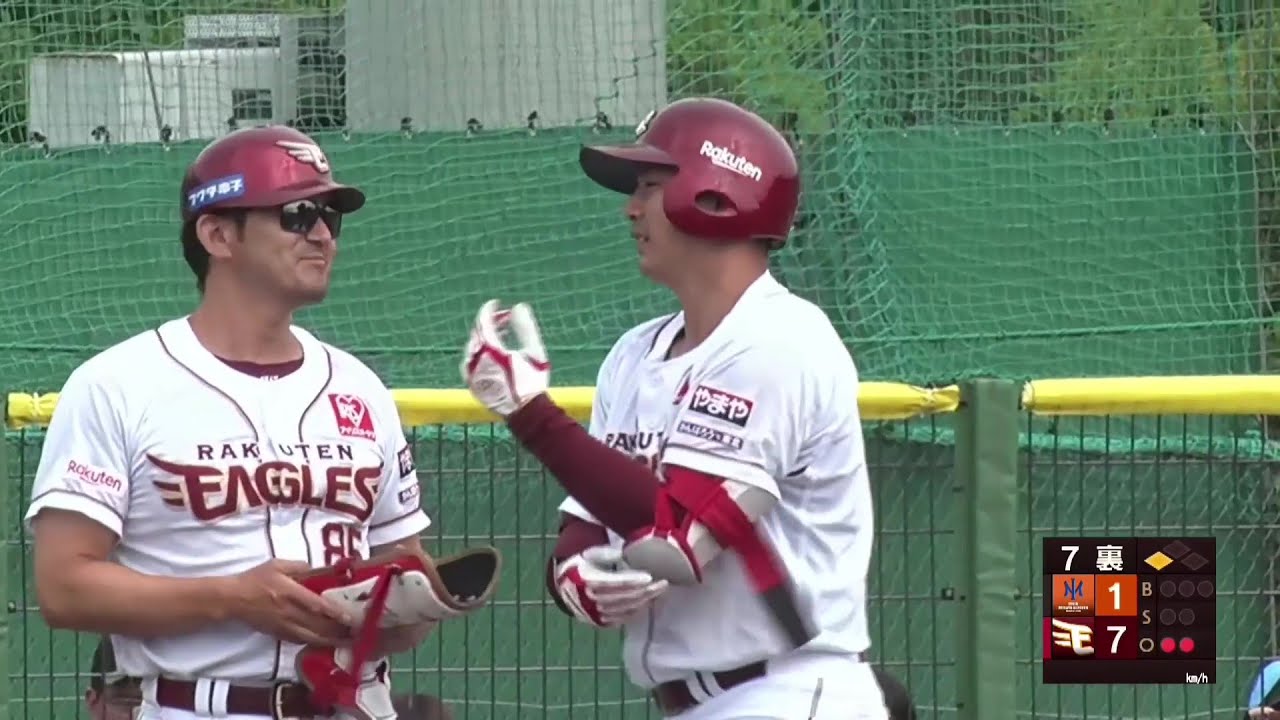 ファーム】復帰後初安打!! イーグルス・前田銀治 左中間を破るタイム