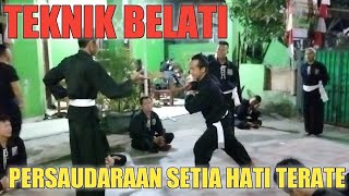 BELAJAR TEKNIK BELATI PSHT @masterjenggo1864 || LATIHAN PSHT