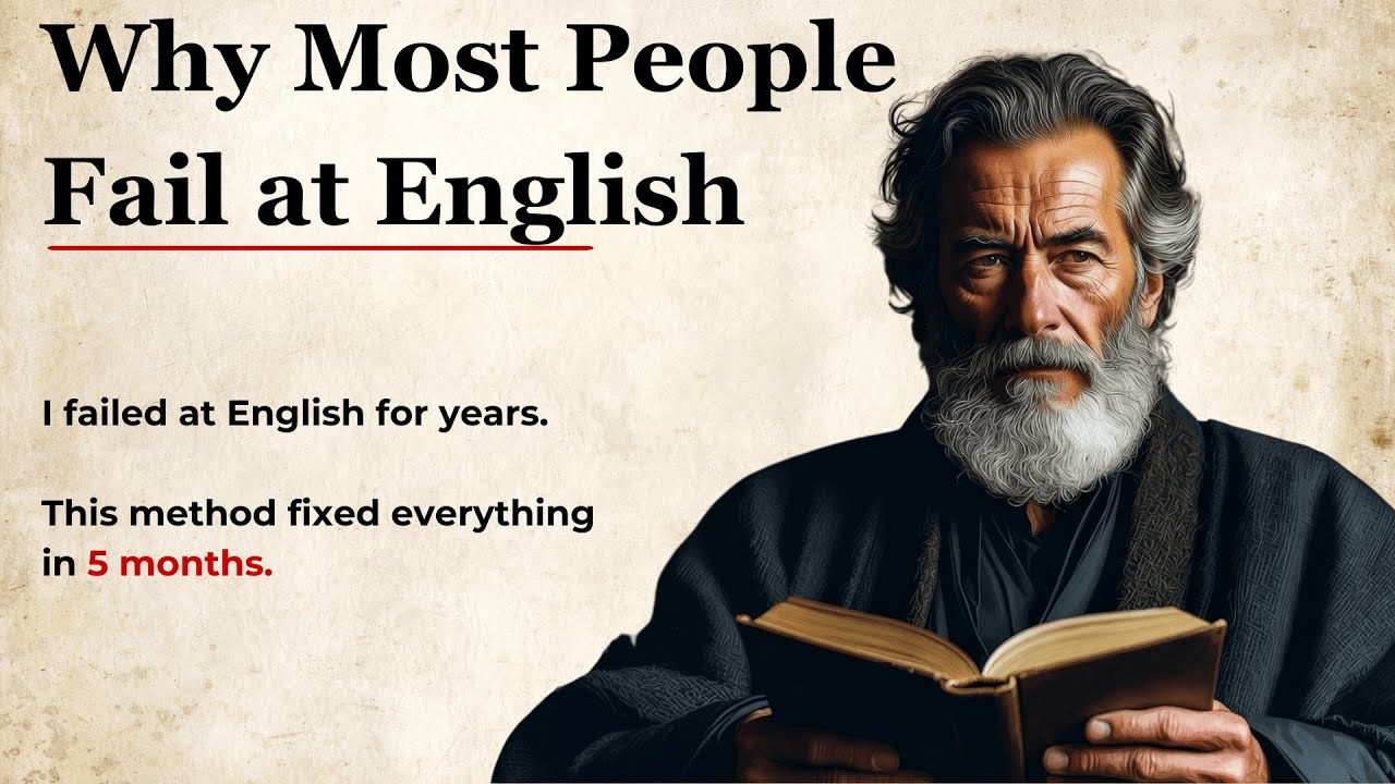 Why Most People Fail at English ❌ And How to Finally Succeed