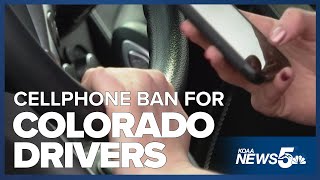 Colorado to become the 30th state to ban using a hand-held phone while driving