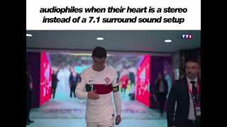 ronaldo my heart's a stereo meme