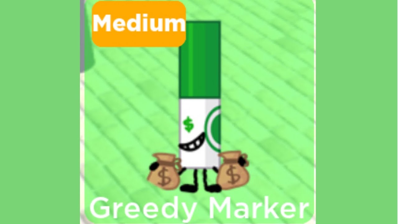 How to get Greedy Marker in Roblox Find the Markers YouTube