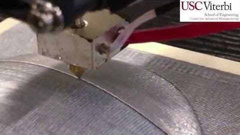 Additive manufacturing with non-planar layers