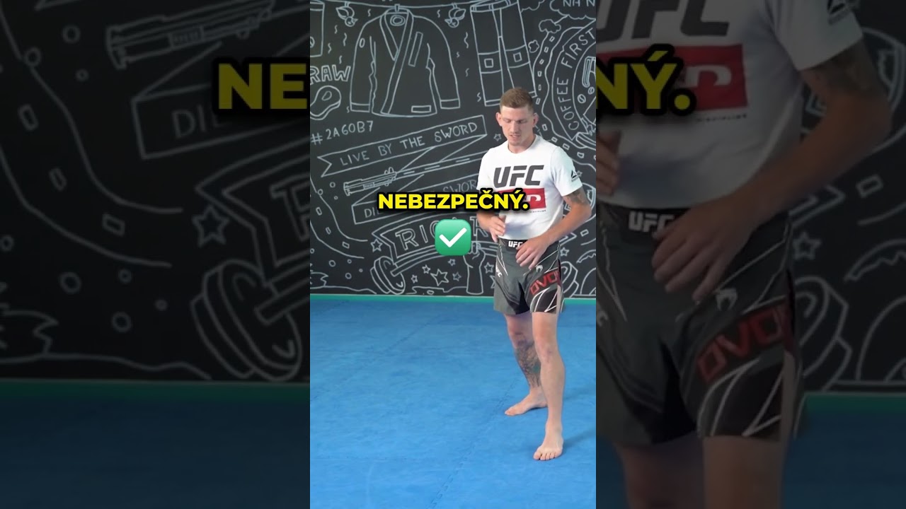 Práce na nohou pro MMA? Ukazuje David Dvořák