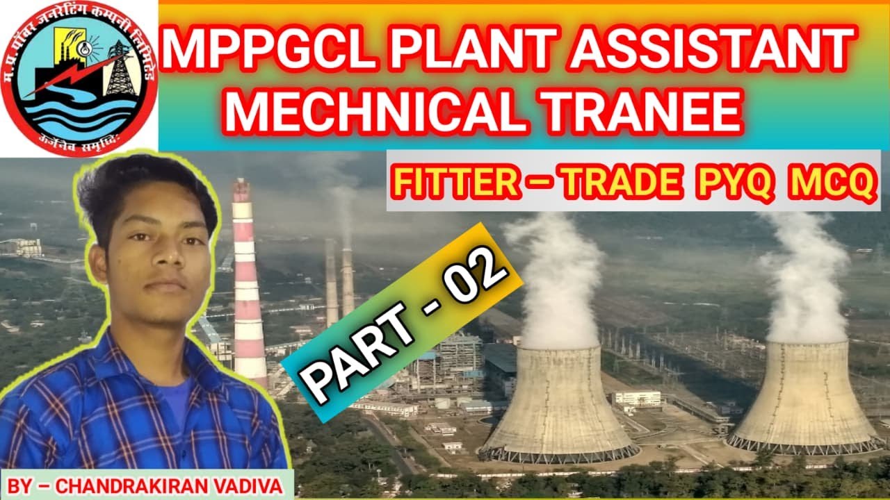 MPPGCL PYQ MCQ FITTER TRADE   PART - 02