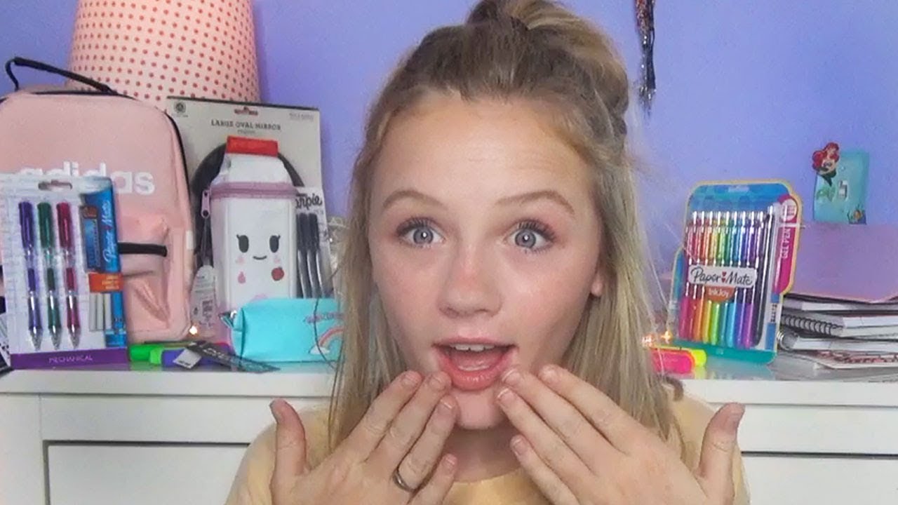 BACK TO SCHOOL Supplies Haul 2017 TILLY BEE YouTube