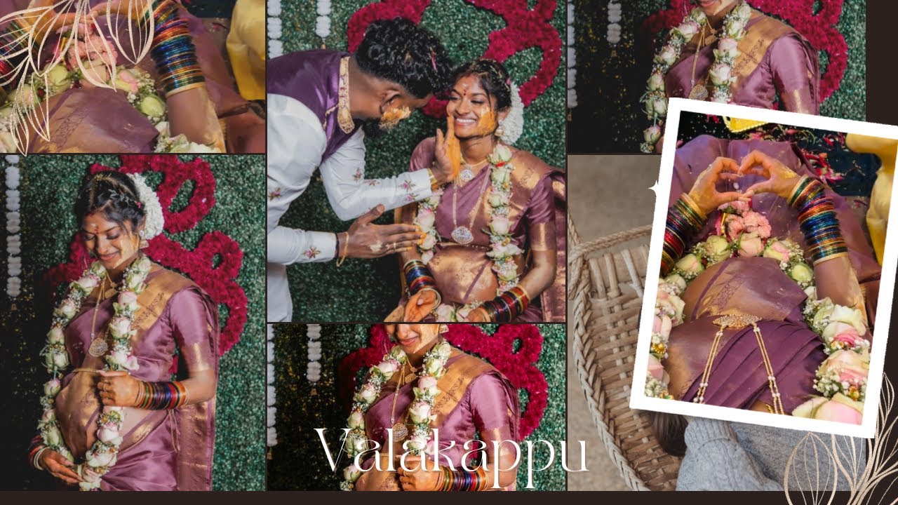 அழகான எங்கள் வீட்டு வளைகாப்பு விழா | VALAIKAPPU in Germany | Traditional VALAIKAPPU