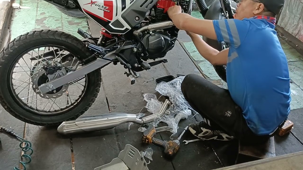 Xpulse ah After Market Exhaust kan fit !!!🔩🛠️⚙️🔥