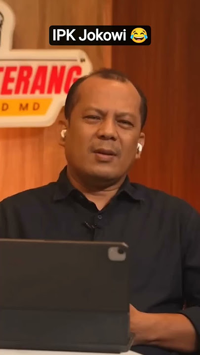 IPK Jokowi di bawah 2.00 Seharusnya Jokowi tidak lulus sarjana S1!