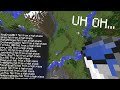 Minecraft UHC but EVERYONE gets TELEPORTED in the AIR every 5 minutes...
