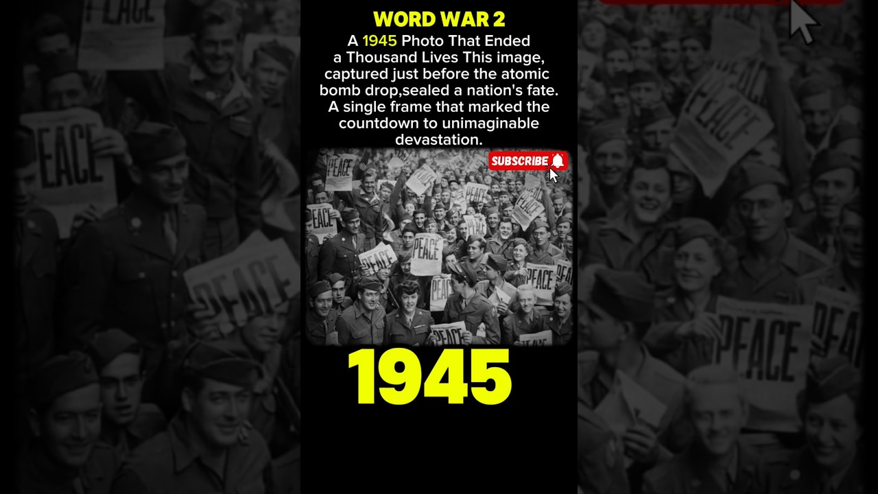 The 1945 Photo That Triggered Mass Deaths: A Silent Execution?