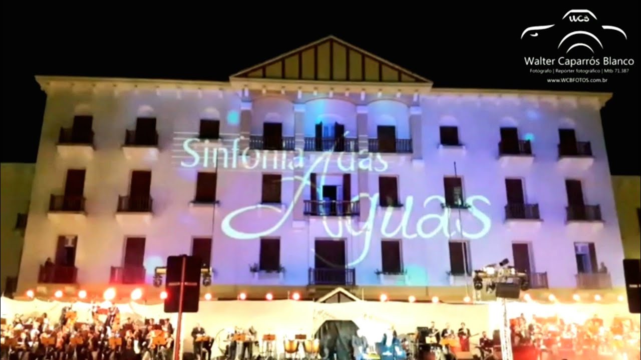 64º Espetáculo Sinfonia das Águas AO VIVO direto de Poços de Caldas - MG - 22-09-2018