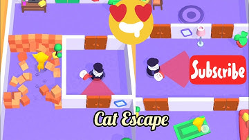 Cat Escape Game | All Levels Gameplay Android, IOS | Levels 1-10 #games