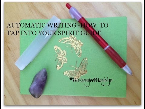 How to do Automatic Writing by #MessengerMarjolyn