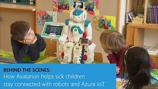 How Avatarion helps sick children stay connected with robots and Azure IoT screenshot 1
