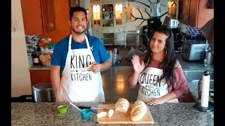 Simple Italian Bread From Scratch using a KitchenAid Stand Mixer 2020 and Our Favorite Margarita!