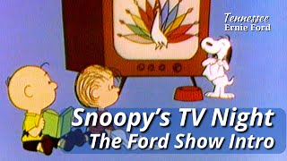 Snoopy's TV Night | Peanuts Intro | The Ford Show | Jun 15, 1961