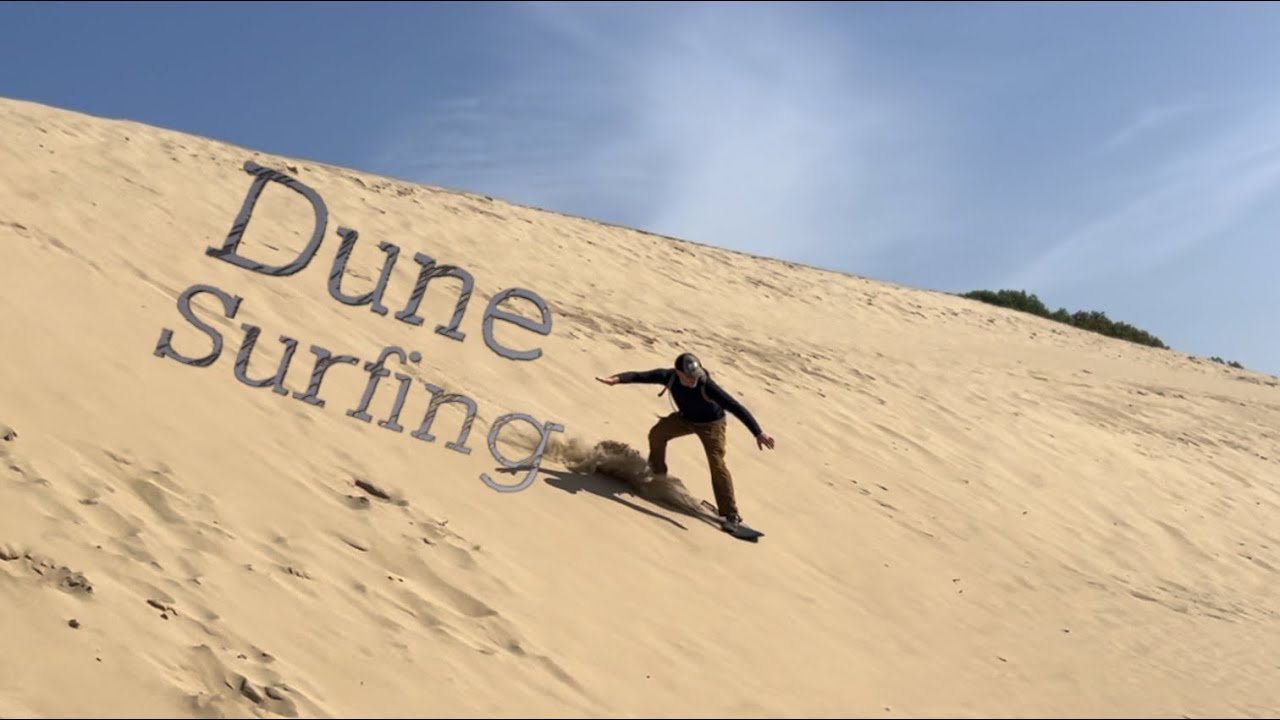 Michigan Dunes II Sand Sledding and Dune Cliffs YouTube