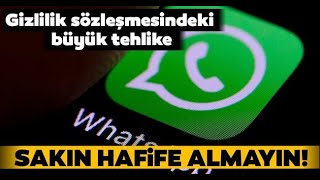 WHATSAPP TEHLİKESİ NEDİR BU WHATSAPP SÖZLEŞMESİ! ( TÜM GERÇEKLER! )